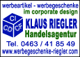 Handelsagentur Klaus Riegler - Werbeartikel im Corporate Design